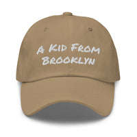 "A KID FROM BROOKLYN" Dad hat